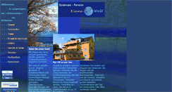 Desktop Screenshot of pension-kleine-welt.de